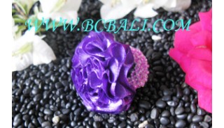 Clothes Flower Rings Fashion 